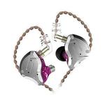 KZ ZS10 Pro 10-unit Ring Iron Gaming In-ear Wired Earphone, Standard Version(Purple)
