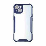 For iPhone 13 mini Acrylic + Color TPU Shockproof Case (Dark Blue)