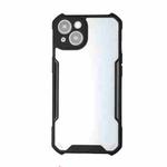 For iPhone 13 Acrylic + Color TPU Shockproof Case(Black)