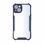 For iPhone 13 Acrylic + Color TPU Shockproof Case(Dark Blue)