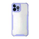 For iPhone 13 Pro Acrylic + Color TPU Shockproof Case (Purple)