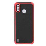 For Infinix Smart 4 Eagle Eye Armor Dual-color Shockproof TPU + PC Protective Case(Red)