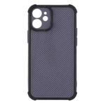Eagle Eye Armor Dual-color Shockproof TPU + PC Protective Case For iPhone 12 mini(Black)