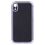 Eagle Eye Armor Dual-color Shockproof TPU + PC Protective Case For iPhone XR(Purple)