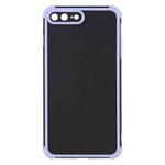 Eagle Eye Armor Dual-color Shockproof TPU + PC Protective Case For iPhone 8 Plus / 7 Plus(Purple)