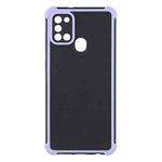 For Samsung Galaxy A21s Eagle Eye Armor Dual-color Shockproof TPU + PC Protective Case(Purple)