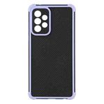 For Samsung Galaxy A52 5G Eagle Eye Armor Dual-color Shockproof TPU + PC Protective Case(Purple)