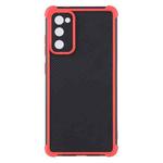 For Samsung Galaxy S20 FE 4G / 5G Eagle Eye Armor Dual-color Shockproof TPU + PC Protective Case(Red)