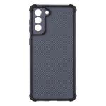 For Samsung Galaxy S21 5G Eagle Eye Armor Dual-color Shockproof TPU + PC Protective Case(Black)