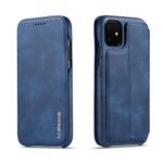 For iPhone 11 Pro Hon Ancient Series Leather Case with Card Slots & Holder & Wallet(Blue)