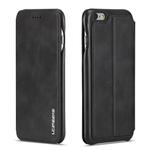 For iPhone 6 Hon Ancient Series Leather Case with Card Slots & Holder & Wallet(Black)