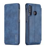 For Huawei P30 Lite Hon Ancient Series Leather Case with Card Slots & Holder & Wallet(Blue)
