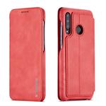 For Huawei P30 Lite Hon Ancient Series Leather Case with Card Slots & Holder & Wallet(Red)