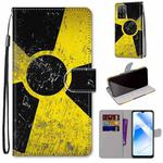 For OPPO A54 4G / A16 4G / A53s 5G / A55 5G Coloured Drawing Cross Texture Horizontal Flip PU Leather Case with Holder & Card Slots & Wallet & Lanyard(Yellow Black Logo)