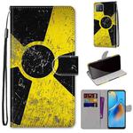 For OPPO A72 5G / A73 5G / A53 5G Coloured Drawing Cross Texture Horizontal Flip PU Leather Case with Holder & Card Slots & Wallet & Lanyard(Yellow Black Logo)