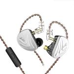 KZ AS16 16-unit Balance Armature Monitor HiFi In-Ear Wired Earphone With Mic(Black)