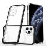 For iPhone 11 Pro Bright Series Clear Acrylic + PC+TPU Shockproof Case (Black)