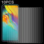 For Infinix Hot 9 Pro / Hot 9 10 PCS 0.26mm 9H 2.5D Tempered Glass Film
