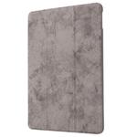 For iPad 10.2 2021 / 2020 / 2019 GEBEI Cloth Texture Horizontal Flip Protective Case with Holder(Grey)