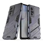 For vivo X70 Punk Armor 2 in 1 PC + TPU Shockproof Case with Invisible Holder(Grey)