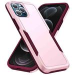 For iPhone 13 Pro Max Pioneer Armor Heavy Duty Shockproof Phone Case (Pink)