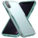 For iPhone X / XS Pioneer Armor Heavy Duty Shockproof Phone Case(Green)