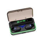 E10 Intelligent Noise Reduction E-sports Gaming Bluetooth Earphone with Three-screen Battery Display Charging Box, Support Siri & Power Bank