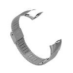 For Honor Band 4 / 5 MIJOBS Milan Stainless Steel Metal Buckle Watch Band(Silver)