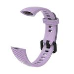 For Honor Band 4 / 5 MIJOBS Breathable Silicone Watch Band(Purple)