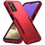 For Samsung Galay A32 5G Pioneer Armor Heavy Duty PC + TPU Shockproof Case(Red)