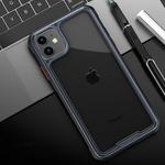 For iPhone 11 iPAKY Shockproof PC + Silicone Air Bag Protective Case(Dark Gray)
