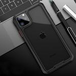 For iPhone 11 Pro iPAKY Shockproof PC + Silicone Air Bag Protective Case(Black)