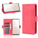 For OPPO Realme GT Explorer Master Skin Feel Calf Pattern Horizontal Flip Leather Case with Holder & Card Slots & Photo Frame(Red)