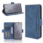For OPPO Realme GT Master Skin Feel Calf Pattern Horizontal Flip Leather Case with Holder & Card Slots & Photo Frame(Blue)