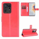 For Xiaomi Mi Mix 4 Crazy Horse Texture Horizontal Flip Leather Case with Holder & Card Slots & Lanyard(Red)