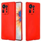 For Xiaomi Mix 4 Solid Color Liquid Silicone Dropproof Full Coverage Protective Case(Red)