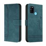 For OPPO Realme 7i Retro Skin Feel Horizontal Flip Soft TPU + PU Leather Case with Holder & Card Slots & Photo Frame(Green)
