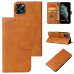 Calf Texture Buckle Horizontal Flip Leather Case with Holder & Card Slots & Wallet For iPhone 11 Pro(Khaki)