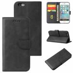 Calf Texture Buckle Horizontal Flip Leather Case with Holder & Card Slots & Wallet For iPhone 6 & 6s(Black)