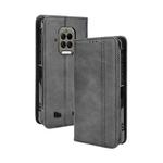 For Doogee S86 / S86 Pro Magnetic Buckle Retro Pattern Horizontal Flip Leather Case with Holder & Card Slot & Wallet(Black)