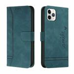 Retro Skin Feel Horizontal Flip Soft TPU + PU Leather Case with Holder & Card Slots & Photo Frame For iPhone 11 Pro(Army Green)