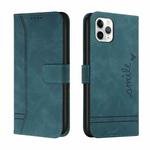Retro Skin Feel Horizontal Flip Soft TPU + PU Leather Case with Holder & Card Slots & Photo Frame For iPhone 11 Pro Max(Army Green)