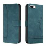 Retro Skin Feel Horizontal Flip Soft TPU + PU Leather Case with Holder & Card Slots & Photo Frame For iPhone 7 Plus / 8 Plus(Army Green)