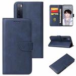 For Huawei nova 7 5G Calf Texture Buckle Horizontal Flip Leather Case with Holder & Card Slots & Wallet(Blue)