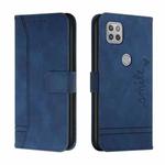 For Motorola Moto G 5G Retro Skin Feel Horizontal Flip Soft TPU + PU Leather Case with Holder & Card Slots & Photo Frame(Blue)