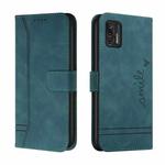 For Motorola Moto G Stylus 2021 Retro Skin Feel Horizontal Flip Soft TPU + PU Leather Case with Holder & Card Slots & Photo Frame(Dark Green)