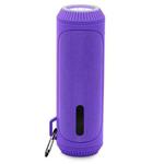 NewRixing NR-4016A TWS Outdoor Splashproof Bluetooth Speaker with Carabiner Handle & SOS Flashlight(Purple)