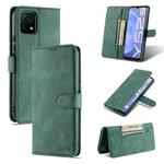 For vivo Y52s AZNS Dream II Skin Feel PU+TPU Horizontal Flip Leather Case with Holder & Card Slots & Wallet(Green)
