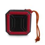 New Rixing NR-103 Mini TWS Bluetooth Speaker with Lanyard(Red)