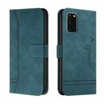 For Samsung Galaxy S20 Retro Skin Feel Horizontal Flip Soft TPU + PU Leather Case with Holder & Card Slots & Photo Frame(Army Green)